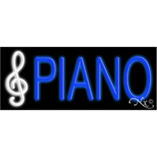 13" x 32" x 3" neon sign, mounted on an unbreakable... from ASI 30442 Above & Beyond Advertising Products / PromoAdLine