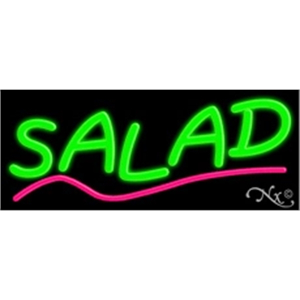 13" x 32" x 3" neon sign, mounted on an unbreakable... from ASI 30442 Above & Beyond Advertising Products / PromoAdLine