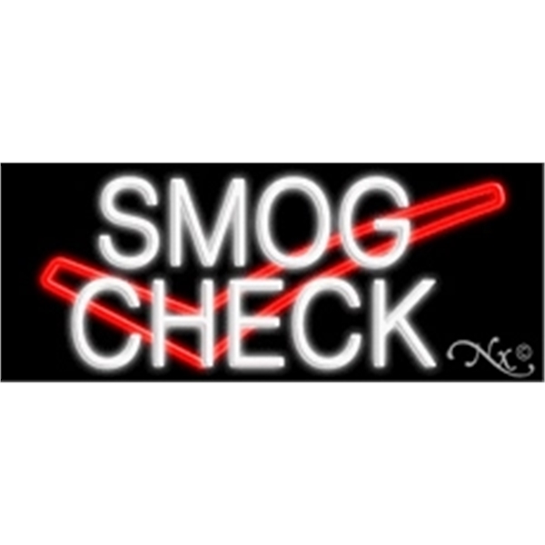 13" x 32" x 3" neon sign, mounted on an unbreakable... from ASI 30442 Above & Beyond Advertising Products / PromoAdLine