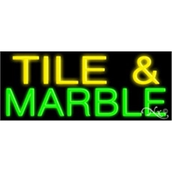 13" x 32" x 3" neon sign, mounted on an unbreakable... from ASI 30442 Above & Beyond Advertising Products / PromoAdLine