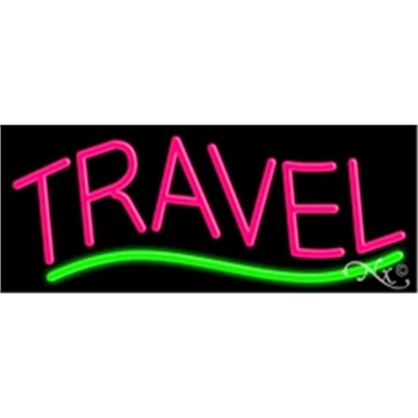 13" x 32" x 3" neon sign, mounted on an unbreakable... from ASI 30442 Above & Beyond Advertising Products / PromoAdLine