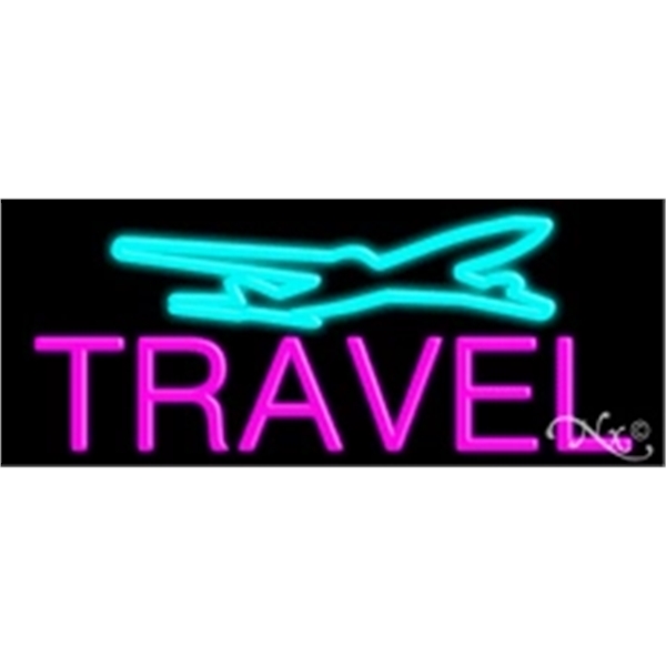 13" x 32" x 3" neon sign, mounted on an unbreakable... from ASI 30442 Above & Beyond Advertising Products / PromoAdLine