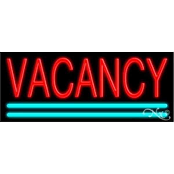 13" x 32" x 3" neon sign, mounted on an unbreakable... from ASI 30442 Above & Beyond Advertising Products / PromoAdLine