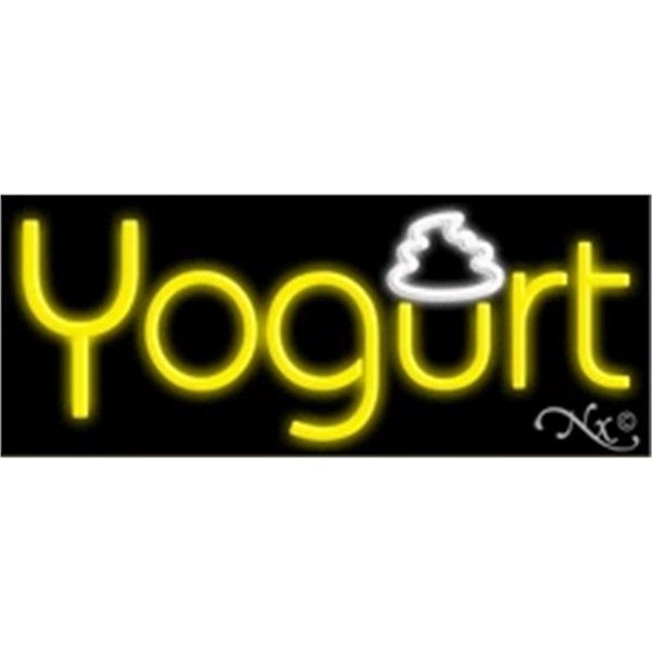 13" x 32" x 3" neon sign, mounted on an unbreakable... from ASI 30442 Above & Beyond Advertising Products / PromoAdLine