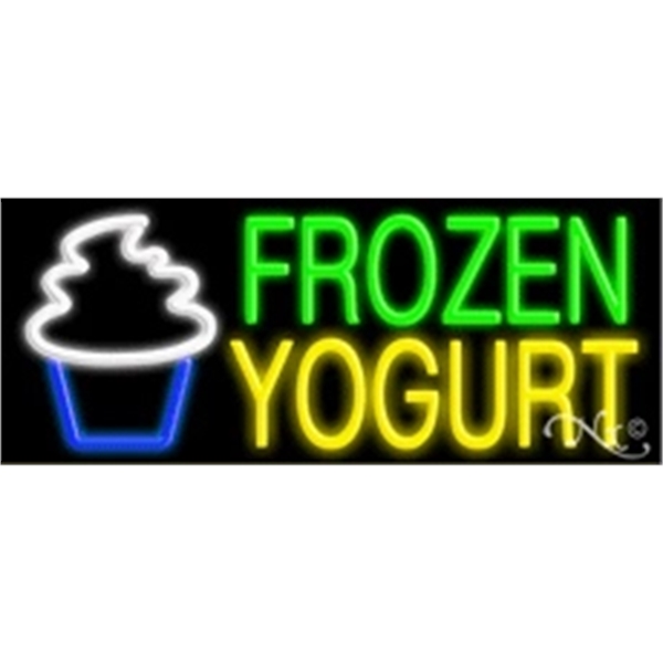 13" x 32" x 3" neon sign, mounted on an unbreakable... from ASI 30442 Above & Beyond Advertising Products / PromoAdLine