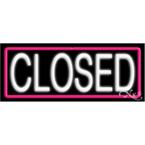 13" x 32" x 3" neon sign, mounted on an unbreakable... from ASI 30442 Above & Beyond Advertising Products / PromoAdLine