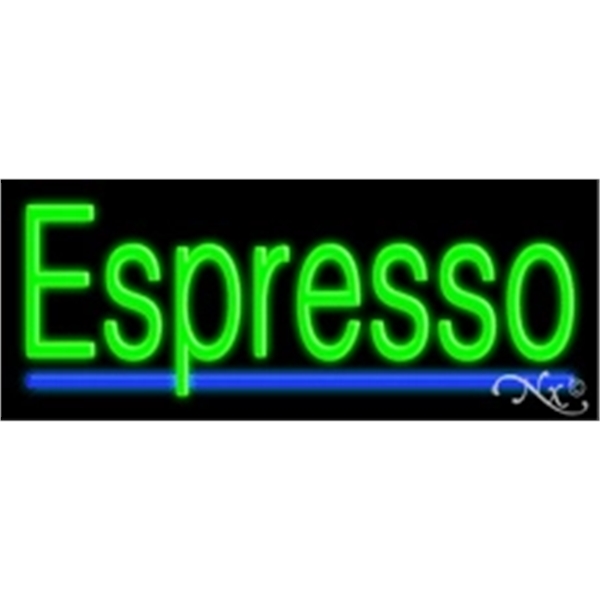 13" x 32" x 3" neon sign, mounted on an unbreakable... from ASI 30442 Above & Beyond Advertising Products / PromoAdLine