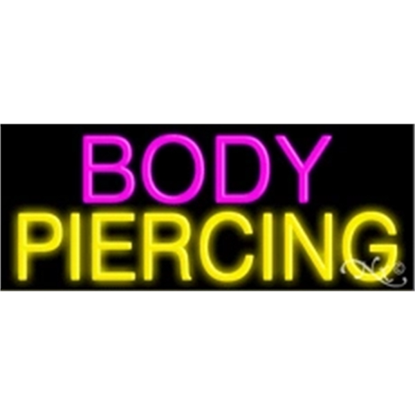 13" x 32" x 3" neon sign, mounted on an unbreakable... from ASI 30442 Above & Beyond Advertising Products / PromoAdLine