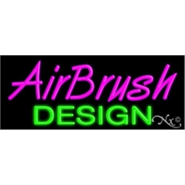 13" x 32" x 3" neon sign, mounted on an unbreakable... from ASI 30442 Above & Beyond Advertising Products / PromoAdLine