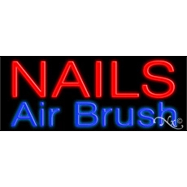 13" x 32" x 3" neon sign, mounted on an unbreakable... from ASI 30442 Above & Beyond Advertising Products / PromoAdLine