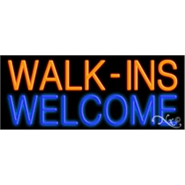 13" x 32" x 3" neon sign, mounted on an unbreakable... from ASI 30442 Above & Beyond Advertising Products / PromoAdLine