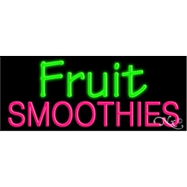 13" x 32" x 3" neon sign, suitable for indoor and... from ASI 30442 Above & Beyond Advertising Products / PromoAdLine