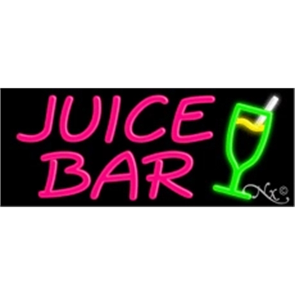 13" x 32" x 3" neon sign, suitable for indoor and... from ASI 30442 Above & Beyond Advertising Products / PromoAdLine