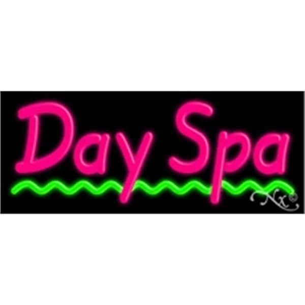 13" x 32" x 3" neon sign, suitable for indoor and... from ASI 30442 Above & Beyond Advertising Products / PromoAdLine