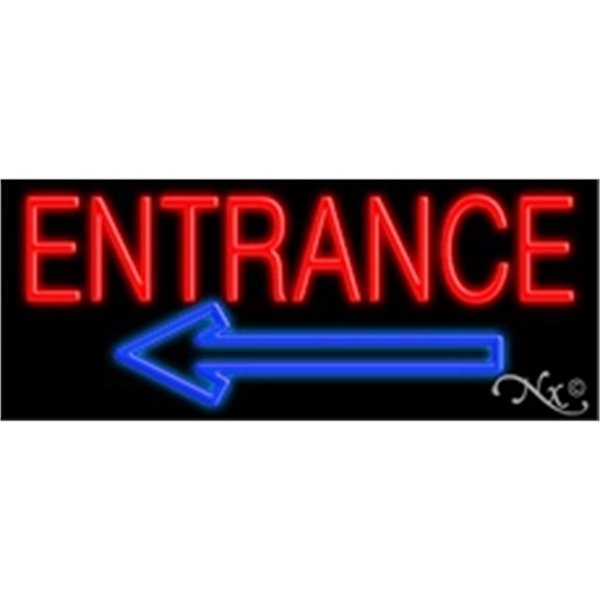 13" x 32" x 3" neon sign, suitable for indoor and... from ASI 30442 Above & Beyond Advertising Products / PromoAdLine