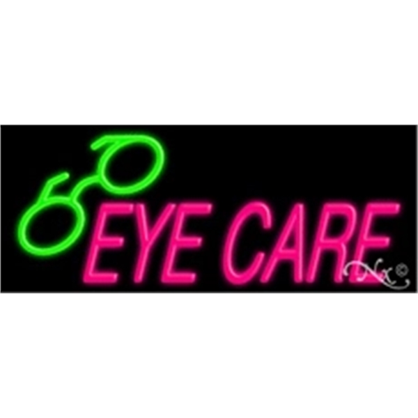 13" x 32" x 3" neon sign, suitable for indoor and... from ASI 30442 Above & Beyond Advertising Products / PromoAdLine