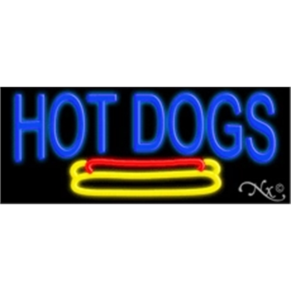 13" x 32" x 3" neon sign, suitable for indoor and... from ASI 30442 Above & Beyond Advertising Products / PromoAdLine