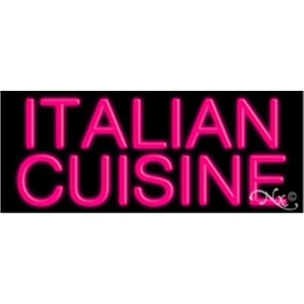 13" x 32" x 3" neon sign, suitable for indoor and... from ASI 30442 Above & Beyond Advertising Products / PromoAdLine