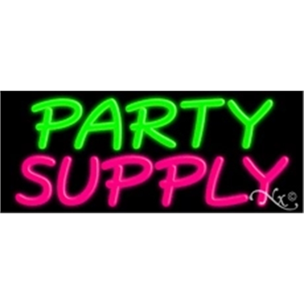 13" x 32" x 3" economic neon sign.... from ASI 30442 Above & Beyond Advertising Products / PromoAdLine