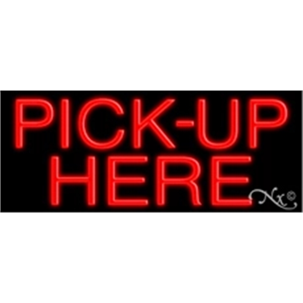 13" x 32" x 3" economic neon sign.... from ASI 30442 Above & Beyond Advertising Products / PromoAdLine