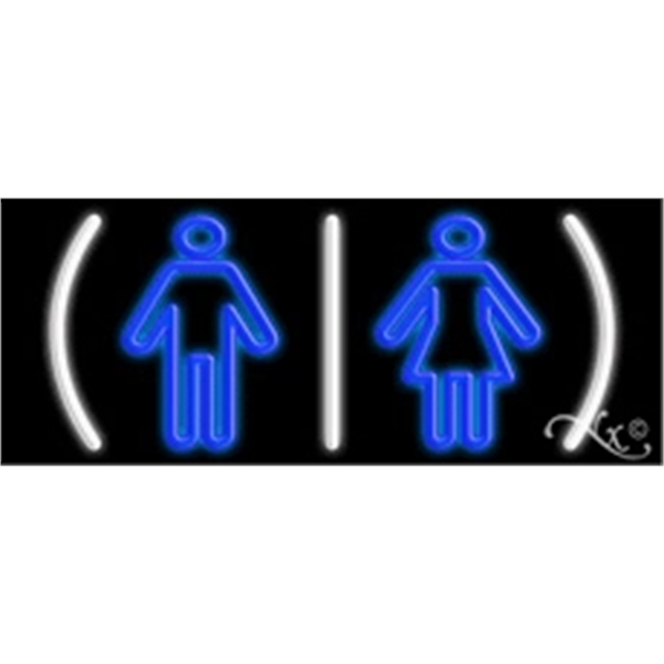 13" x 32" x 3" economic neon sign.... from ASI 30442 Above & Beyond Advertising Products / PromoAdLine