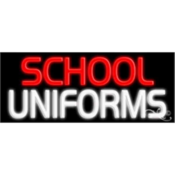 13" x 32" x 3" economic neon sign.... from ASI 30442 Above & Beyond Advertising Products / PromoAdLine