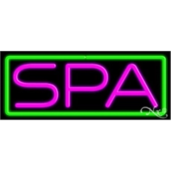 13" x 32" x 3" economic neon sign.... from ASI 30442 Above & Beyond Advertising Products / PromoAdLine