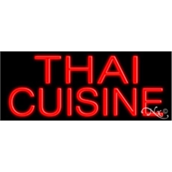 13" x 32" x 3" neon sign, mounted on an unbreakable... from ASI 30442 Above & Beyond Advertising Products / PromoAdLine