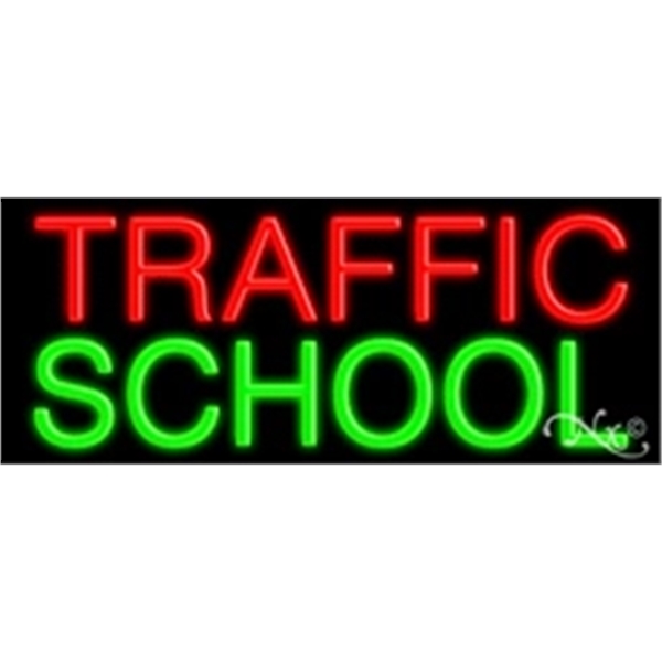 13" x 32" x 3" neon sign, mounted on an unbreakable... from ASI 30442 Above & Beyond Advertising Products / PromoAdLine