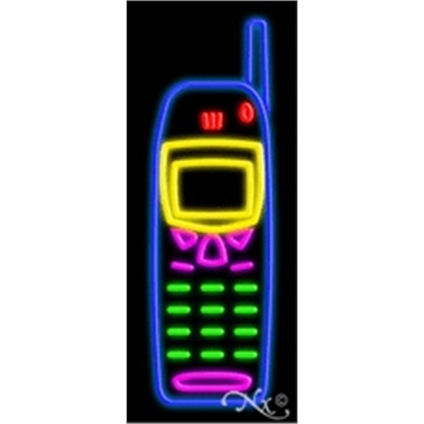 13" x 32" x 3" neon sign, mounted on an unbreakable... from ASI 30442 Above & Beyond Advertising Products / PromoAdLine