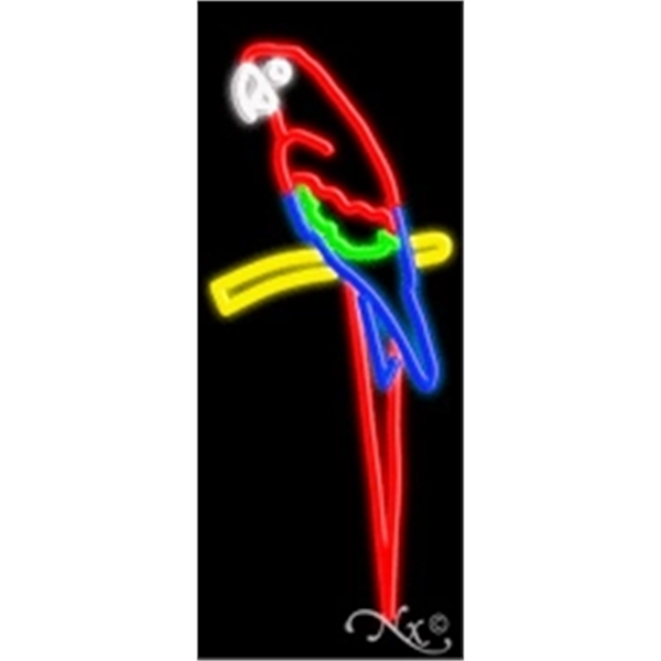 13" x 32" x 3" neon sign, mounted on an unbreakable... from ASI 30442 Above & Beyond Advertising Products / PromoAdLine