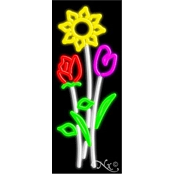 13" x 32" x 3" economic neon sign.... from ASI 30442 Above & Beyond Advertising Products / PromoAdLine