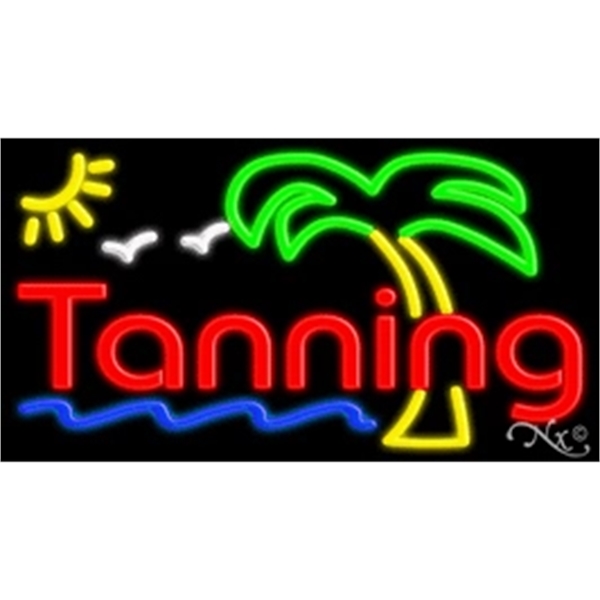 13" x 32" x 3" economic neon sign.... from ASI 30442 Above & Beyond Advertising Products / PromoAdLine