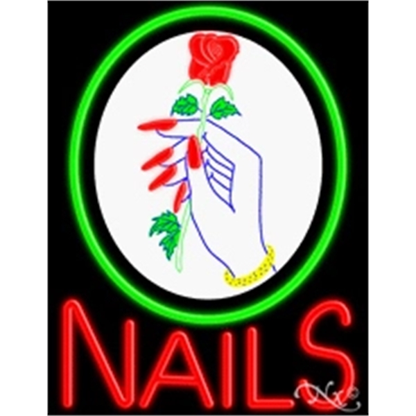 24" x 31" x 3" neon sign, mounted on an unbreakable... from ASI 30442 Above & Beyond Advertising Products / PromoAdLine