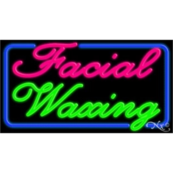 20" x 37" x 3" neon sign, suitable for indoor and... from ASI 30442 Above & Beyond Advertising Products / PromoAdLine
