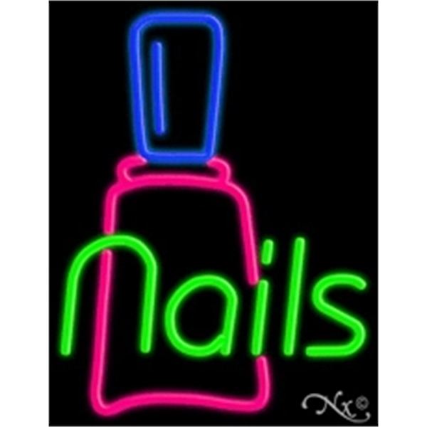 13" x 32" x 3" economic neon sign.... from ASI 30442 Above & Beyond Advertising Products / PromoAdLine