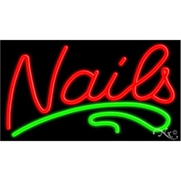 13" x 32" x 3" economic neon sign.... from ASI 30442 Above & Beyond Advertising Products / PromoAdLine
