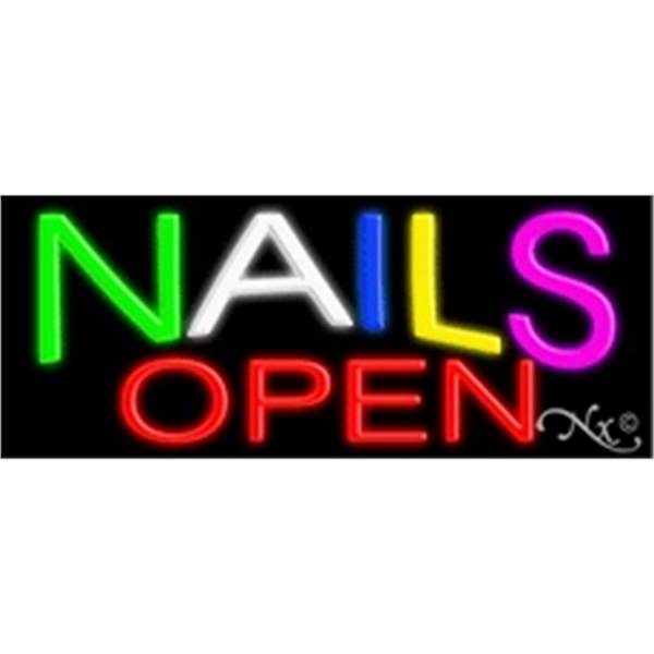 13" x 32" x 3" economic neon sign.... from ASI 30442 Above & Beyond Advertising Products / PromoAdLine
