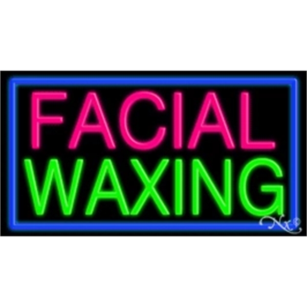 20" x 37" x 3" neon sign, suitable for indoor and... from ASI 30442 Above & Beyond Advertising Products / PromoAdLine