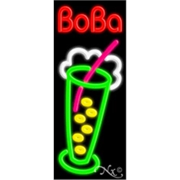 13" x 32" x 3" economic neon sign.... from ASI 30442 Above & Beyond Advertising Products / PromoAdLine
