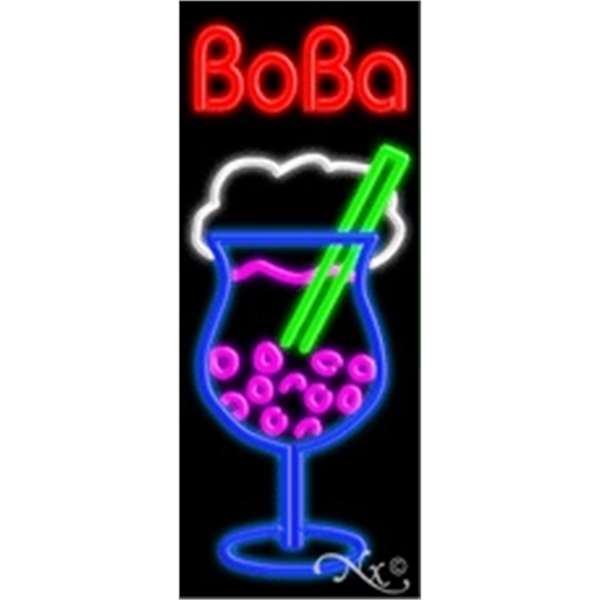 13" x 32" x 3" economic neon sign.... from ASI 30442 Above & Beyond Advertising Products / PromoAdLine