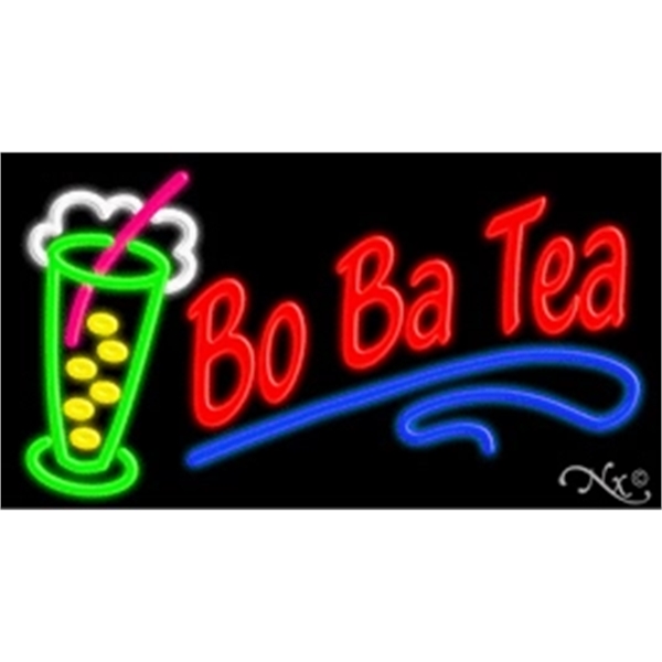 20" x 37" x 3" neon sign, suitable for indoor and... from ASI 30442 Above & Beyond Advertising Products / PromoAdLine