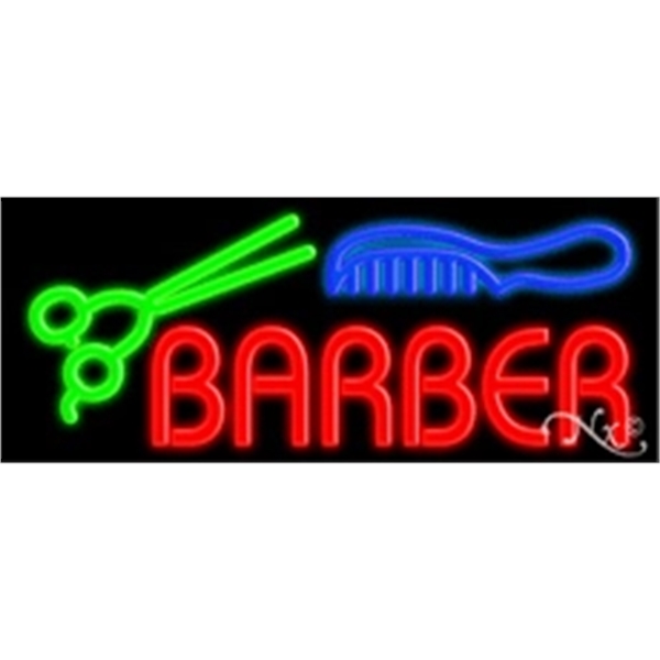 13" x 32" x 3" economic neon sign.... from ASI 30442 Above & Beyond Advertising Products / PromoAdLine