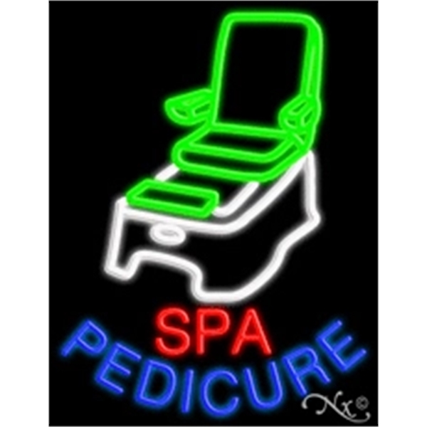 24" x 31" x 3" neon sign, suitable for indoor and... from ASI 30442 Above & Beyond Advertising Products / PromoAdLine