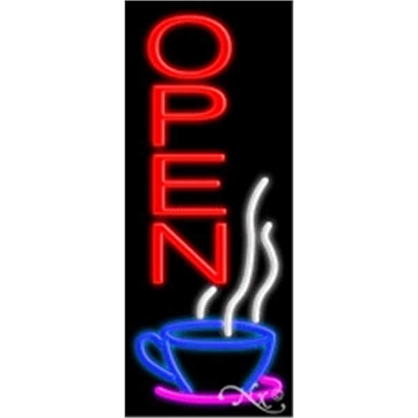 13" x 32" x 3" economic neon sign.... from ASI 30442 Above & Beyond Advertising Products / PromoAdLine