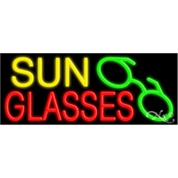 13" x 32" x 3" economic neon sign.... from ASI 30442 Above & Beyond Advertising Products / PromoAdLine