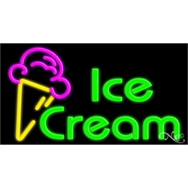 20" x 37" x 3" neon sign.... from ASI 30442 Above & Beyond Advertising Products / PromoAdLine