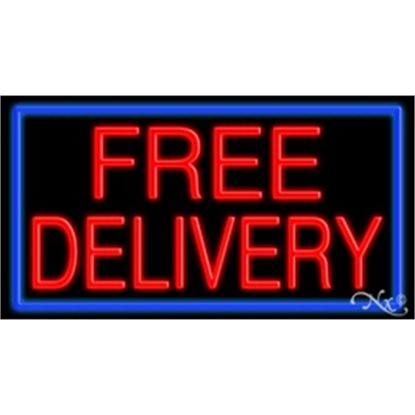 20" x 37" x 3" neon sign.... from ASI 30442 Above & Beyond Advertising Products / PromoAdLine