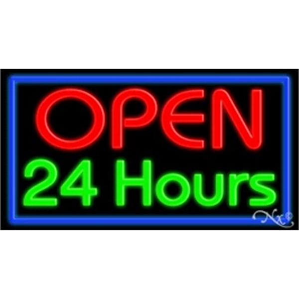 20" x 37" x 3" neon sign.... from ASI 30442 Above & Beyond Advertising Products / PromoAdLine