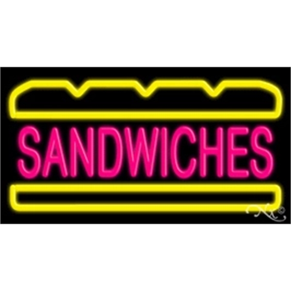 20" x 37" x 3" neon sign.... from ASI 30442 Above & Beyond Advertising Products / PromoAdLine